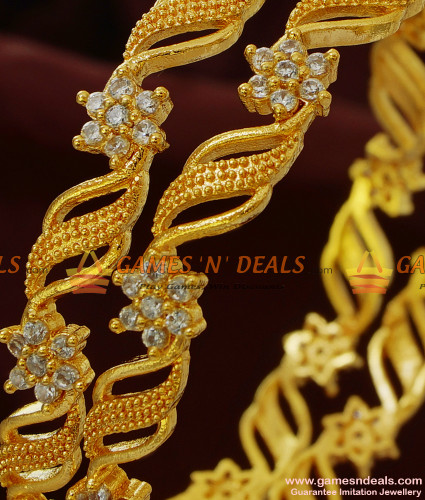 Latest stone bangle hotsell designs in gold